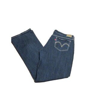 Levi’s 518 Superlow Bootcut Jeans Women’s W33 L32 Dark Wash Denim